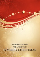  A6 Christmas Cards by Templatecloud 