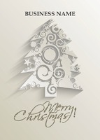  A6 Christmas Cards by Templatecloud 