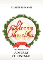  A6 Christmas Cards by Templatecloud 