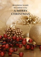  A6 Christmas Cards by Templatecloud 