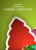  A6 Christmas Cards by Templatecloud 