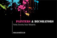 Painters and Decorators Business Card  by  