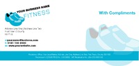 Fitness 1/3rd A4 Stationery by  