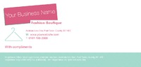 Fashion 1/3rd A4 Stationery by  