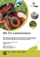 Garden Maintenance A6 Leaflets by  