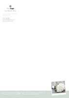 Florist A4 Stationery by  