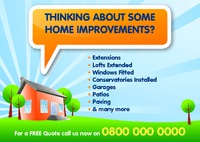 Home Maintenance A5 Leaflets by Rebecca Doherty 