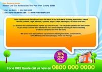 Home Maintenance A5 Leaflets by Rebecca Doherty