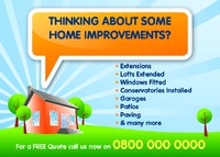 Home Maintenance A6 Leaflets by Rebecca Doherty 