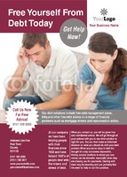Debt Solutions A6 Postcards by  