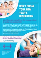 Gym A6 Postcards by  