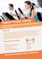 Gym A6 Postcards by  