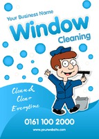 Window Cleaning A6 Leaflets by  
