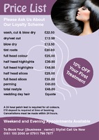 Beauty Salon A5 Leaflets by 