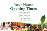 Garden Maintenance Business Card  by Rebecca Doherty