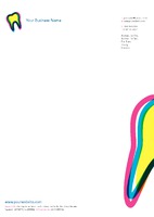 Dentists A4 Stationery by  
