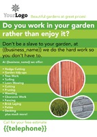 Handy Man A4 Leaflets by  