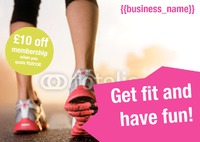 Gym A5 Leaflets by  