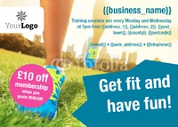 Gym A6 Flyers by  