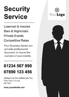 Security A5 Flyers by  