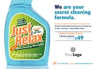 Cleaning A5 Leaflets by Templatecloud 