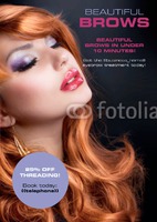Beauty Salon A5 Leaflets by Rebecca Doherty 