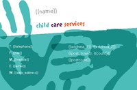 Nursery Business Card  by 