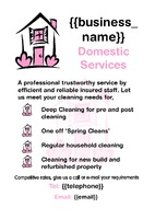 Cleaning A5 Flyers by 