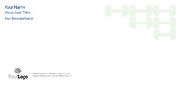  1/3rd A4 Compliment Slips by Templatecloud 