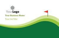 Golf Business Card  by Templatecloud 