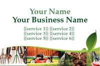Garden Maintenance Business Card  by 