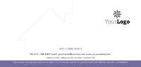 Estate Agent 1/3rd A4 Stationery by  