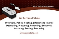 Home Maintenance Business Card  by Rebecca Doherty