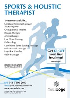 Sports A6 Leaflets by Rebecca Doherty 