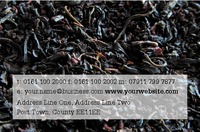 Tea Room Business Card  by  