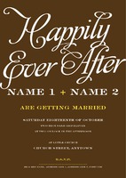  A5 Invitations by  