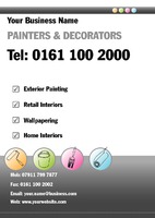Painters and Decorators A5 Leaflets by  