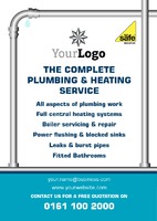 Plumbers A5 Leaflets by  