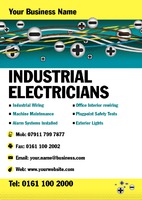 Electrician A5 Leaflets by  