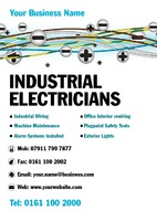 Electrician A5 Leaflets by  