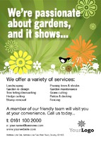 Garden Maintenance A6 Leaflets by  