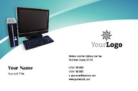 Computer Technicians Business Card  by  