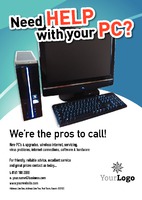 Computer Technicians A5 Leaflets by  