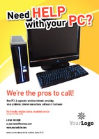 Computer Technicians A4 Leaflets by  