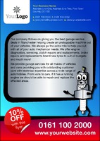 Garage Services A4 Leaflets by 