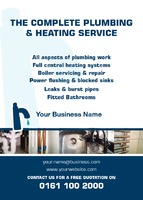 Plumbers A6 Leaflets by  