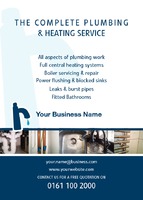 Plumbers A6 Leaflets by  