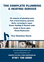 Plumbers A5 Leaflets by  