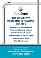 Plumbers A6 Leaflets by  