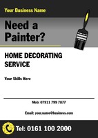 Painters and Decorators A5 Flyers by  